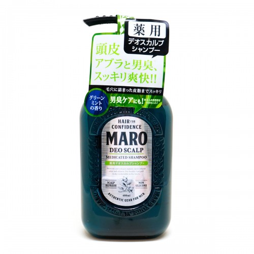 STORIA MARO - STORIA MARO - 男士用 藥用無矽配方除臭淨油防脫洗頭水 480ml 163-0306 STORIA MARO - STORIA MARO - 男士用 藥用無矽配方除臭淨油防脫洗頭水 480ml 163-0306
